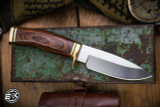 Buck Knives 192 Vanguard Knife Walnut Dymalux, Brass Guard 