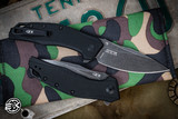 Zero Tolerance 0357BW Assisted Open Flipper 3.25" Blackwash ZT0357BW