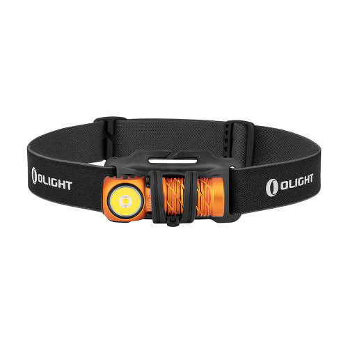 Olight Perun 2 Mini LED Rechargeable Headlamp (5700K~6700K) Orange CW 1100 Lumens