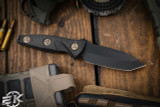 Microtech Socom Alpha Mini Fixed Blade Knife Carbon Fiber 3.75" Tanto DLC 114M-1DLCCFS