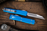  Microtech Ultratech Warhound OTF Automatic Knife Blue 3.4" Stonewash 119W-10BLS