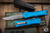 Microtech Combat Troodon Gen III OTF Automatic Knife Blue 4" Interceptor Apocalyptic Stonewash 1217-10APBLS