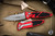 Microtech Socom Elite Stonewash Automatic S/E  Apocalyptic  Red 160A-10APRD