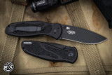 Kershaw Blur Assisted Folding Knife Black Aluminum 3.4" MagnaCut Black 1670BLKMAG