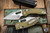 Microtech Stitch Ram-Lok Manual Folder OD Green Fluted Aluminum 3.75" Apocalyptic Stonewash 169RL-10APFLOD