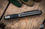 Microtech Glykon OTF Automatic Knife Natural Clear Aluminum/Titanium 3.75" Bayonet Black 184-1NC