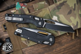 Microtech Standard Issue "MSI" Ram-LOK Manual Folding Knife 3.85" Black 210T-10PMBK