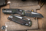 Microtech Standard Issue "MSI" Outbreak Ram-LOK Manual Folding Knife Polymer 3.85" M390 Serrated 210T-3PMOBS