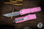 Microtech UTX-85 OTF Automatic Knife Blasted Pink 3" Tanto Stonewash 233-10BPK