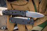 Benchmade Mini Bugout AXIS Lock Knife Carbon Fiber 2.82" S90V Satin 533-3