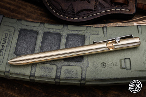 Tactile Turn Bolt Action Bronze Pen 5.6" Ti Clip