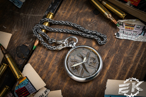 Bastinelli Knives/Layer Watches Custom Prototype Pocket Watch, Swiss Movement, Automatic