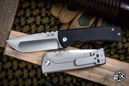 Chaves Knives 229 Redencion "Lee Williams Kickstop" Flipper Knife G10 3.6" Satin Drop Point