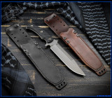 Chattanooga Leatherworks/RMJ Combat Africa Leather Sheath Brown