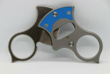 Red Horse Knife Works Condor Cigar Cutter Blue Inlay M390 Satin Blade