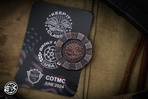  Hitex Gear/Burnley Brand "Keep it Classy" Poker Chip Copper COTMC