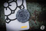 Hitex Gear/Burnley Brand "Keep it Classy" Poker Chip Titanium Anodized COTMC