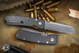 Tactile Knife/Bob Terzuola "Mariner 2" Titanium Folder 3" MagnaCut Satin 