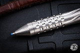  Nottingham Tactical Tibutton Titanium Spiral Flute Dots Pen 5.5" G2 Single Lock RHSL