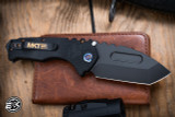 Medford Knives Praetorian Scout M/P Folding Knife Black G-10 3.7" Black D2 Tanto