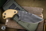 Blackside Customs SLCC Fixed Blade Knife Black Titanium G10 3.75" MagnaCut  Beskar