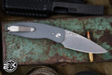 Three Rivers Manufacturing NEUTRON 2 Folding Knife Diamond Texture Slate Gray G10 3" Stonewash