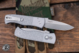  EKnives EKclusive-ProTech Emerson CQC7 Natural Grey E-KAMO Automatic Folding Knife, Pearl Button 3.25" Spear Point Stonewash