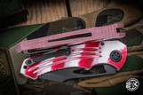 Heretic Knives "Pariah" Manual Candy Cane G-10 3.75" MagnaCut DLC H046-6A-CANDY