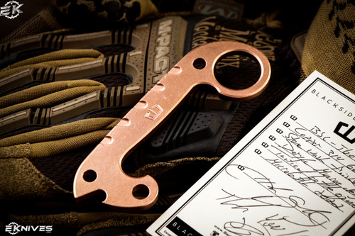 Blackside Customs T-Bot Copper Stonewashed Tactical Tool/Bottle Opener 5"