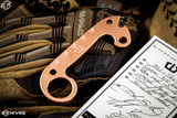 Blackside Customs T-Bot Copper Stonewashed Tactical Tool/Bottle Opener 5"