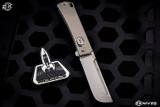 D Rocket Design Jupiter Titanium EDC Folding Knife 3" Satin Drop Point