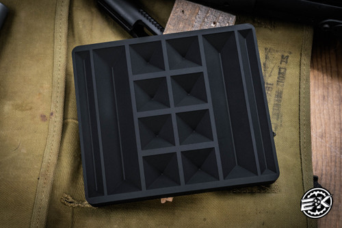 JRW Gear Multi Pocket Flex Tray - Black