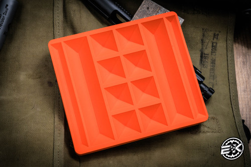 JRW Gear Multi Pocket Flex Tray - Safety Orange