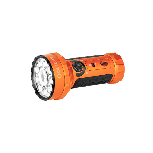 Olight Marauder Mini Powerful LED Flashlight With RGB Orange 7000 Lumens