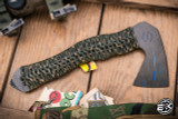 Achter Knives PDA Axe OD Green/Tan Cord Wrap 11.67" MagnaCut PVD