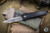 PREOWNED-Marfione Custom Combat Troodon Copper Ringed Hardware 3.8" Dagger Nichols Damascus