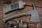 RMJ Tactical Pathfinder Tomahawk 80CRV2 Dirty Olive Titanium  6" Tungsten