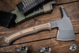 RMJ Tactical Pathfinder Hyena Brown G-10 Tomahawk 6" Tungsten Cerakote