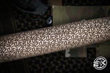 RMJ Tactical Angry Steve Hard Maple Bat 34" (E Hex Pattern)