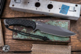 Spartan Blades Horkos Combat Utility Fixed Blade Knife Black Micarta 5.7" MagnaCut DLC w/ MultiCam Sheath  SB4