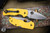 Spyderco Native 5 Salt Yellow Lightweight Lockback 3" MagnaCut Satin Serrated C41SYL5