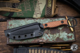 Toor Knives Kingpin Fixed Blade Knife Copperhead Serpent S 4.5" 775 Anodized Aluminum