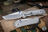 Left Hand-Chris Reeve Knives Small Inkosi Glass Blasted Folding Knife 3.6" MagnaCut Tanto SIN-1131