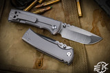 Chaves Knives Ultramar Redencion Street Titanium Framelock 3.5" Drop Point