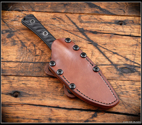 Chattanooga Leatherworks/RMJ Utsidihi Leather Sheath Brown