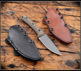 Chattanooga Leatherworks/RMJ Utsidihi Leather Sheath Brown