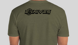 EK Logo Military Green T-Shirt Next Level